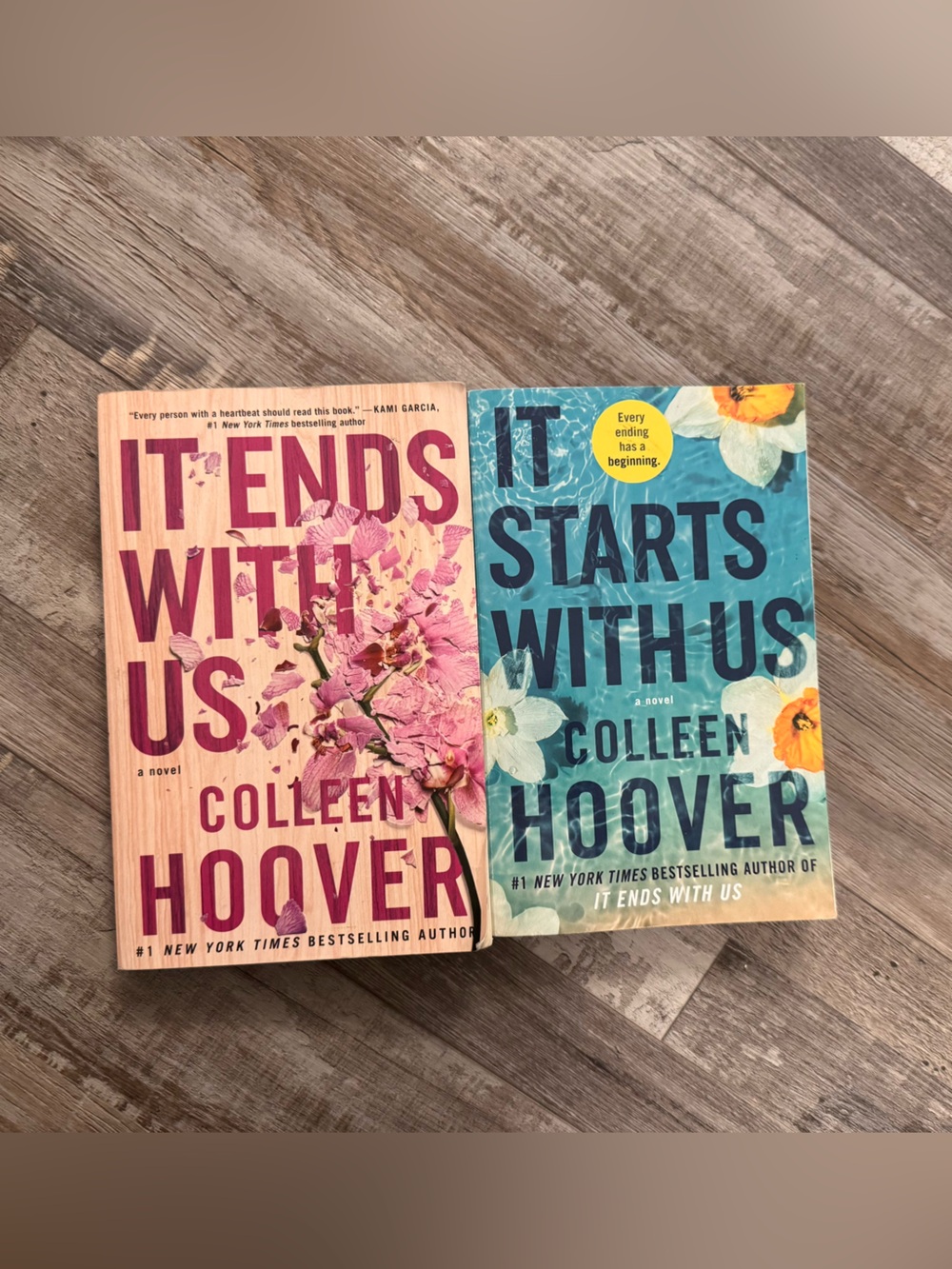 Colleen Hoover Book Bundle – It Ends With Us + It Starts With Us (Paperback Set)